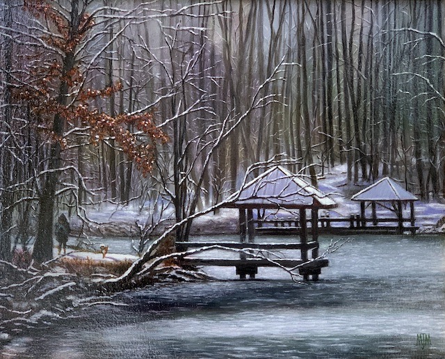 Lake Elkhorn in Winter